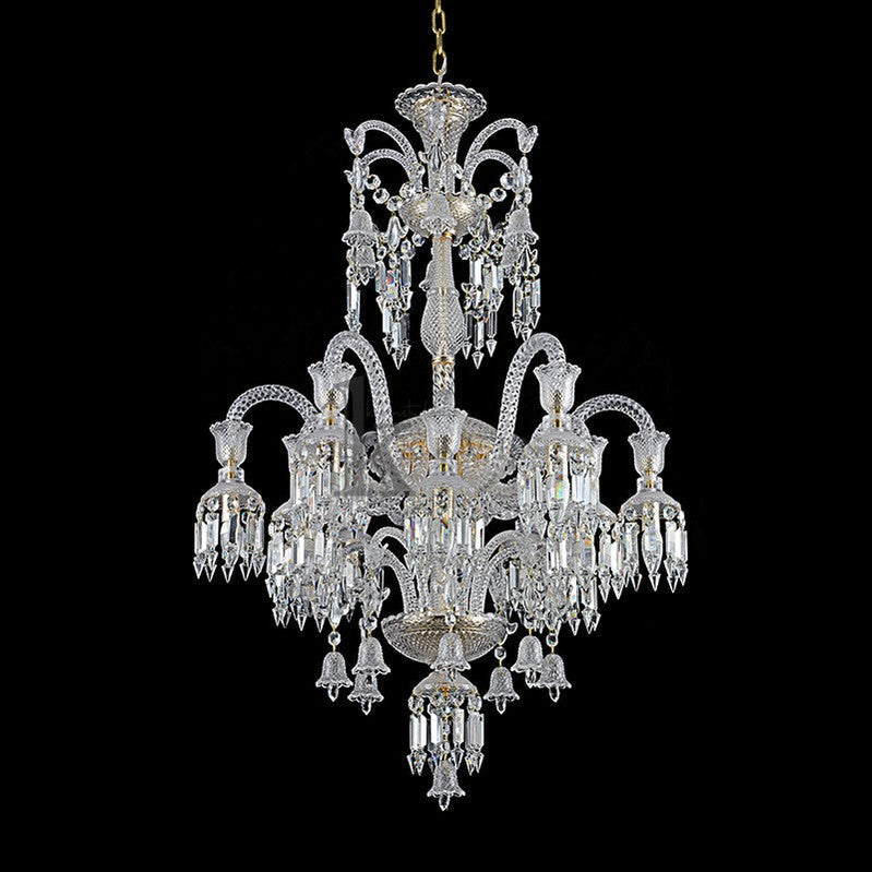 Irene 12 Lights Crystal Chandelier For Living Room, DIning Room, Staircase Chandeliers Kevin Studio Inc