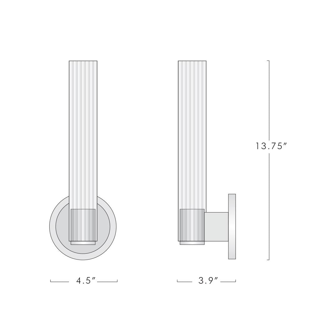 Lora Mordern Sconce Lights(Single) Wall Sconce Kevin Studio Inc