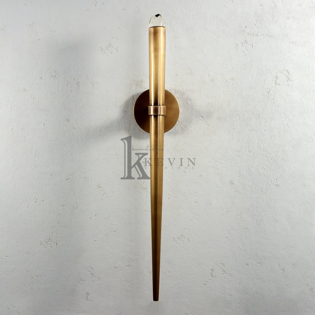 Della Modern Torch Wall Sconce wall sconce Kevin Studio Inc   