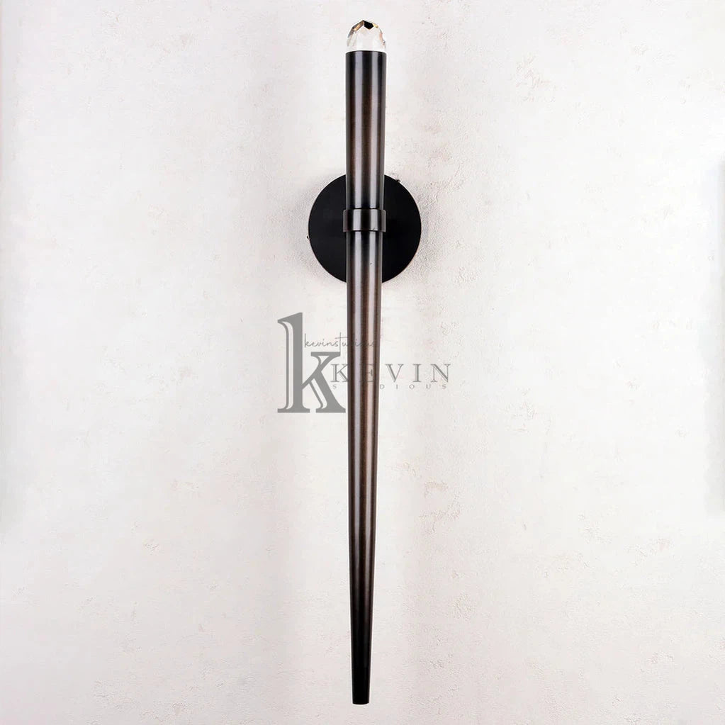 Della Modern Torch Wall Sconce wall sconce Kevin Studio Inc   