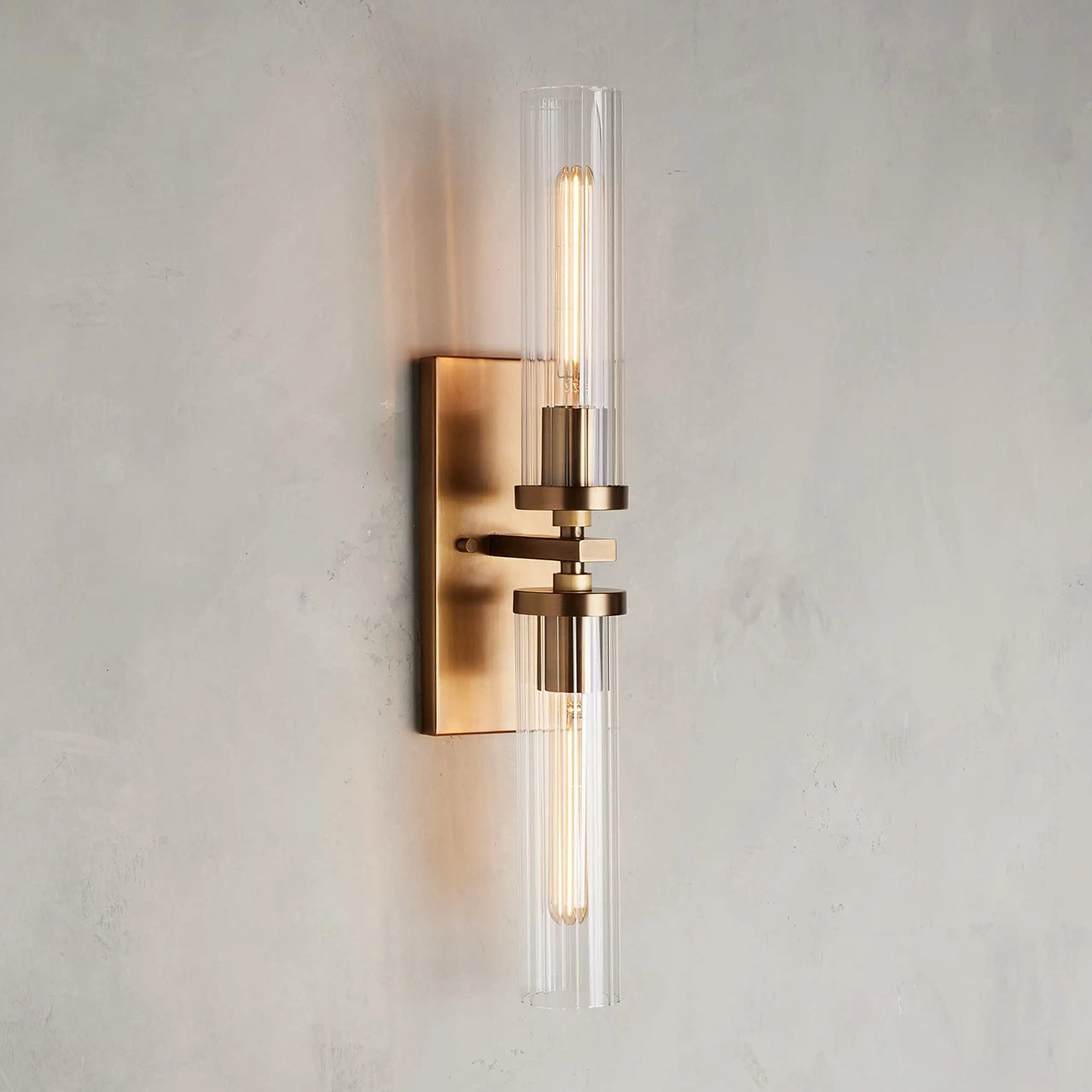 Andreas 2-Light Linear Wall Sconce Wall Sconce Kevin Studio Inc   