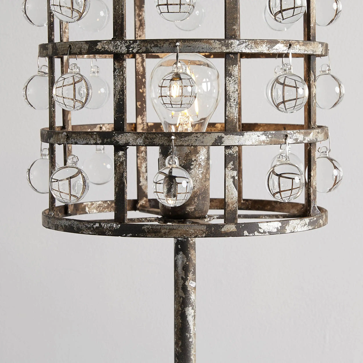 Moder Cage Table Lamp Lighting Kevin Studio Inc   