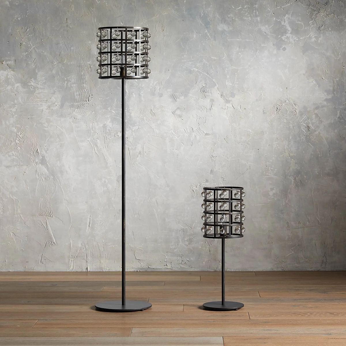 Moder Cage Table Lamp Lighting Kevin Studio Inc   