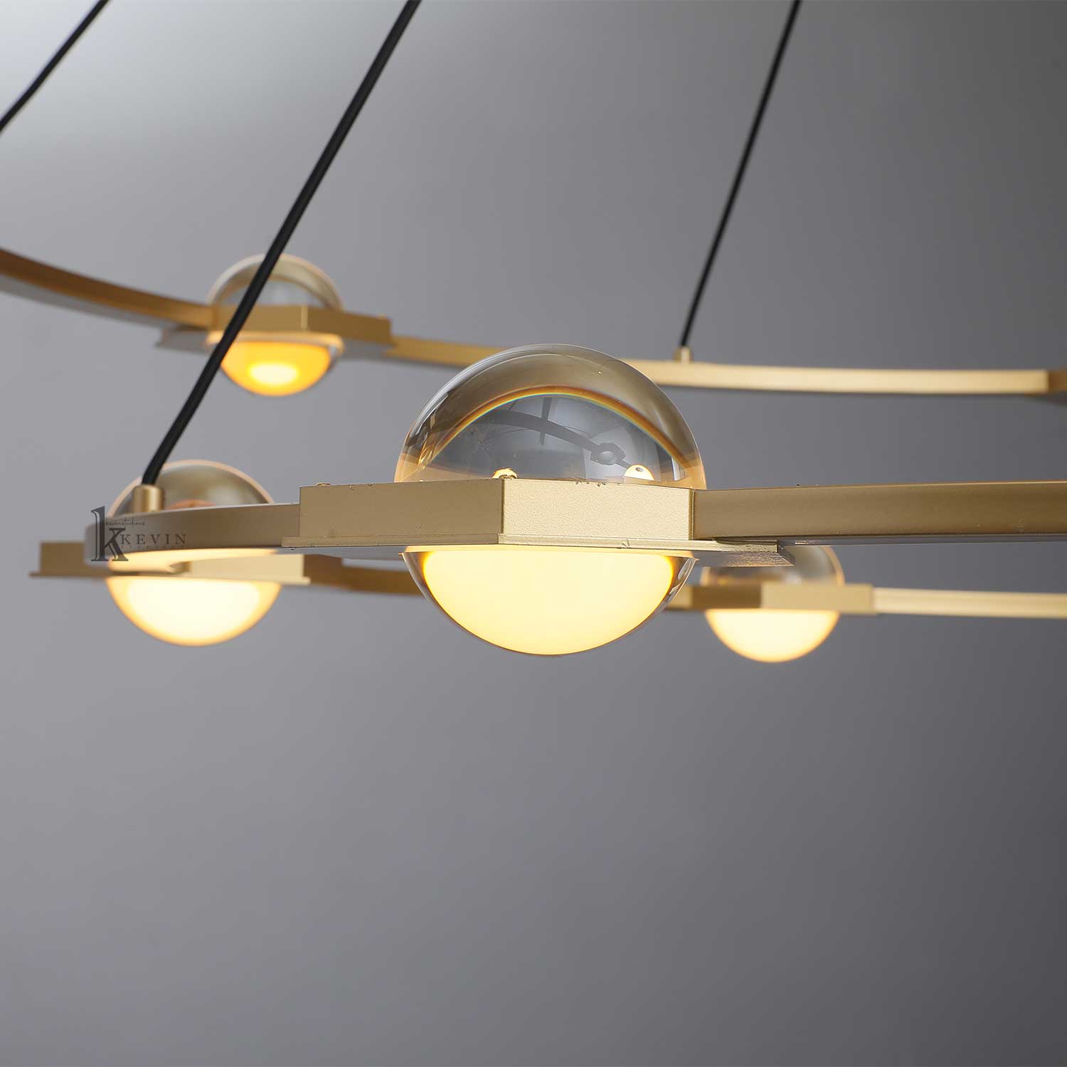 Eclarae 2-Tier Round Chandelier
