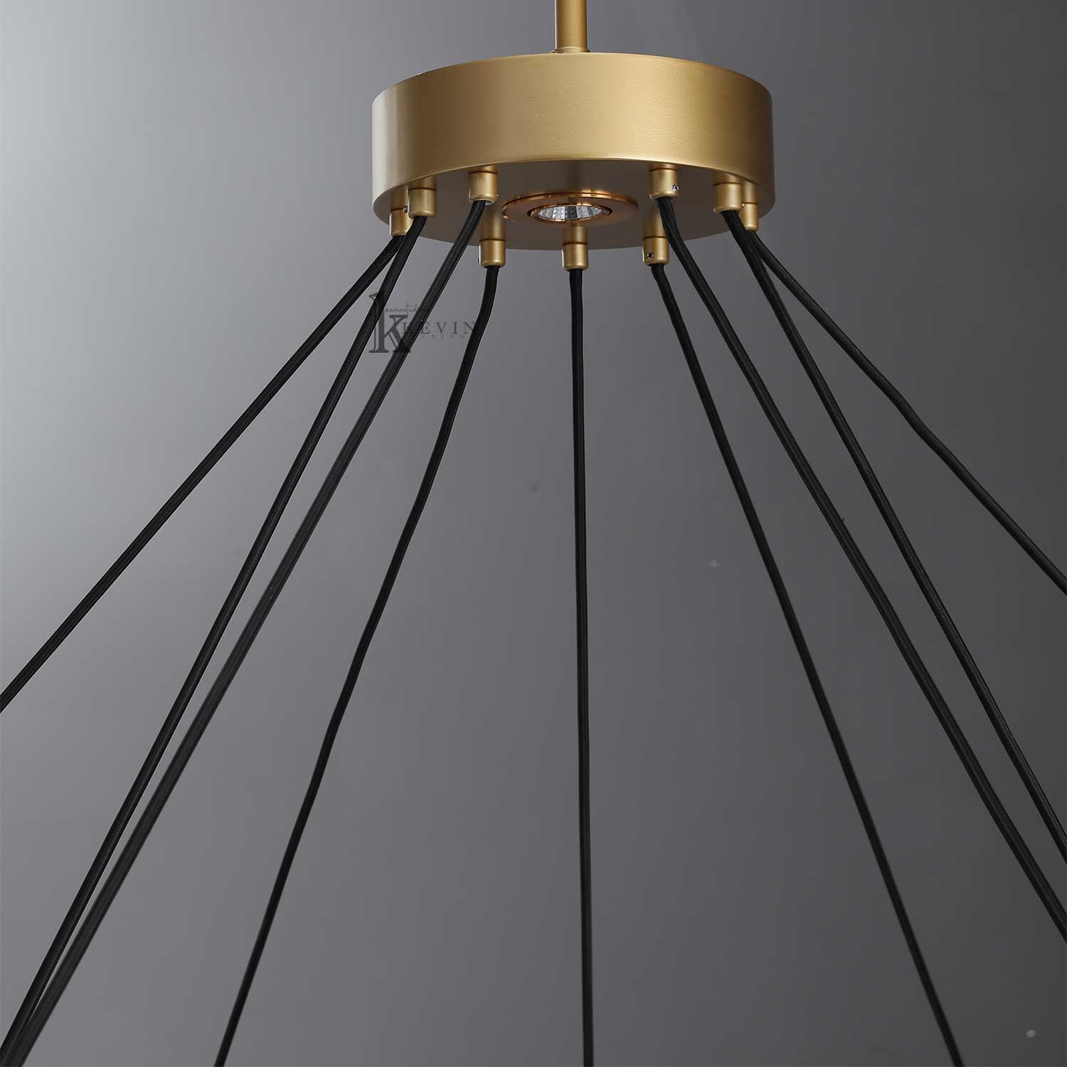 Eclarae 2-Tier Round Chandelier