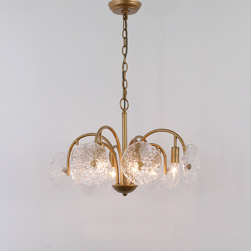 Lysan Vintage Glass Luxury Small Chandelier, Chandelier Over Dining Table chandeliers for dining room,chandeliers for stairways,chandeliers for foyer,chandeliers for bedrooms,chandeliers for kitchen,chandeliers for living room Kevin Studio Inc 22.8"  