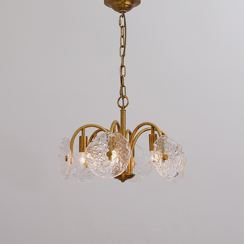 Lysan Vintage Glass Luxury Small Chandelier, Chandelier Over Dining Table chandeliers for dining room,chandeliers for stairways,chandeliers for foyer,chandeliers for bedrooms,chandeliers for kitchen,chandeliers for living room Kevin Studio Inc 18.9"  