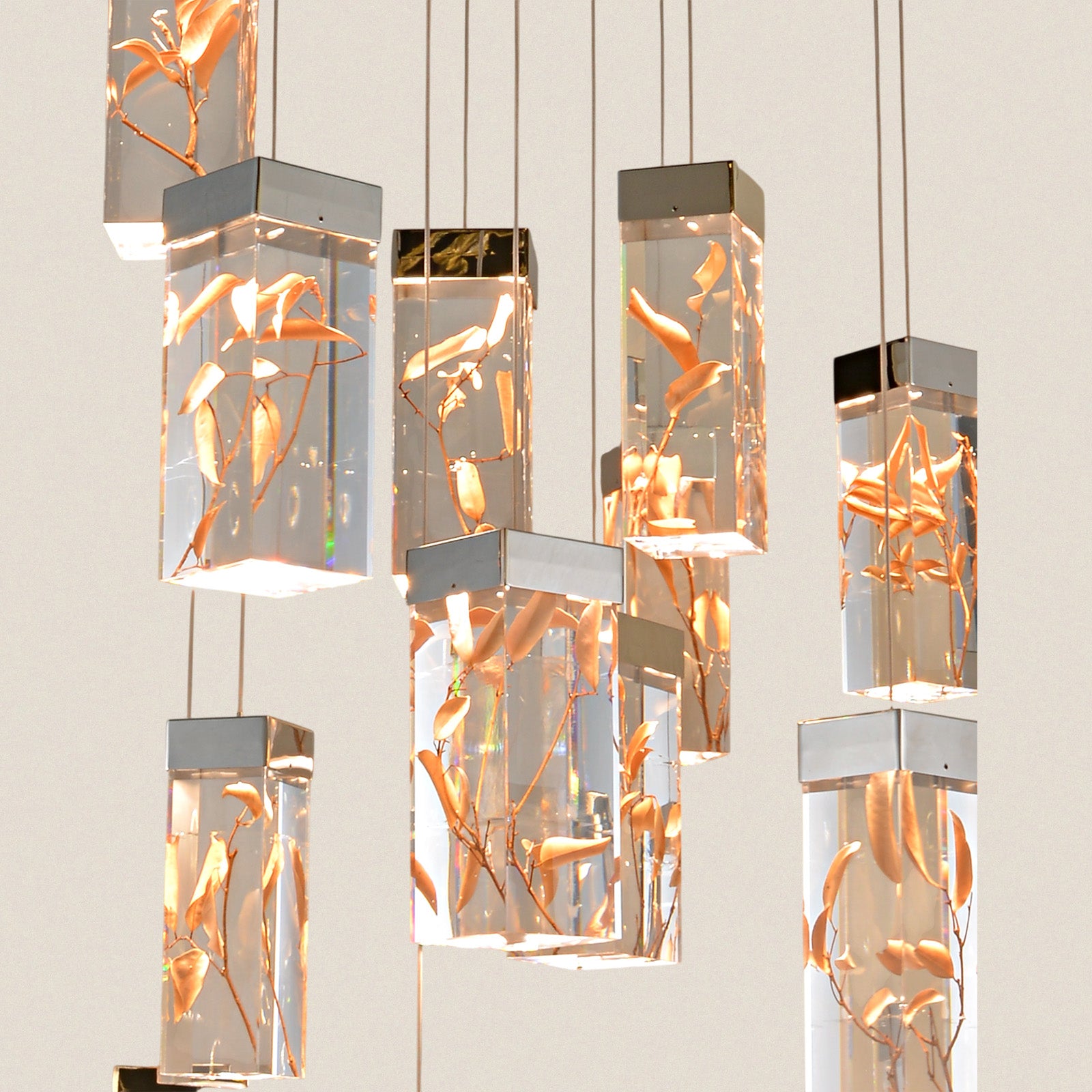 Modern Luxury Multi-Light Crystal Chandelier