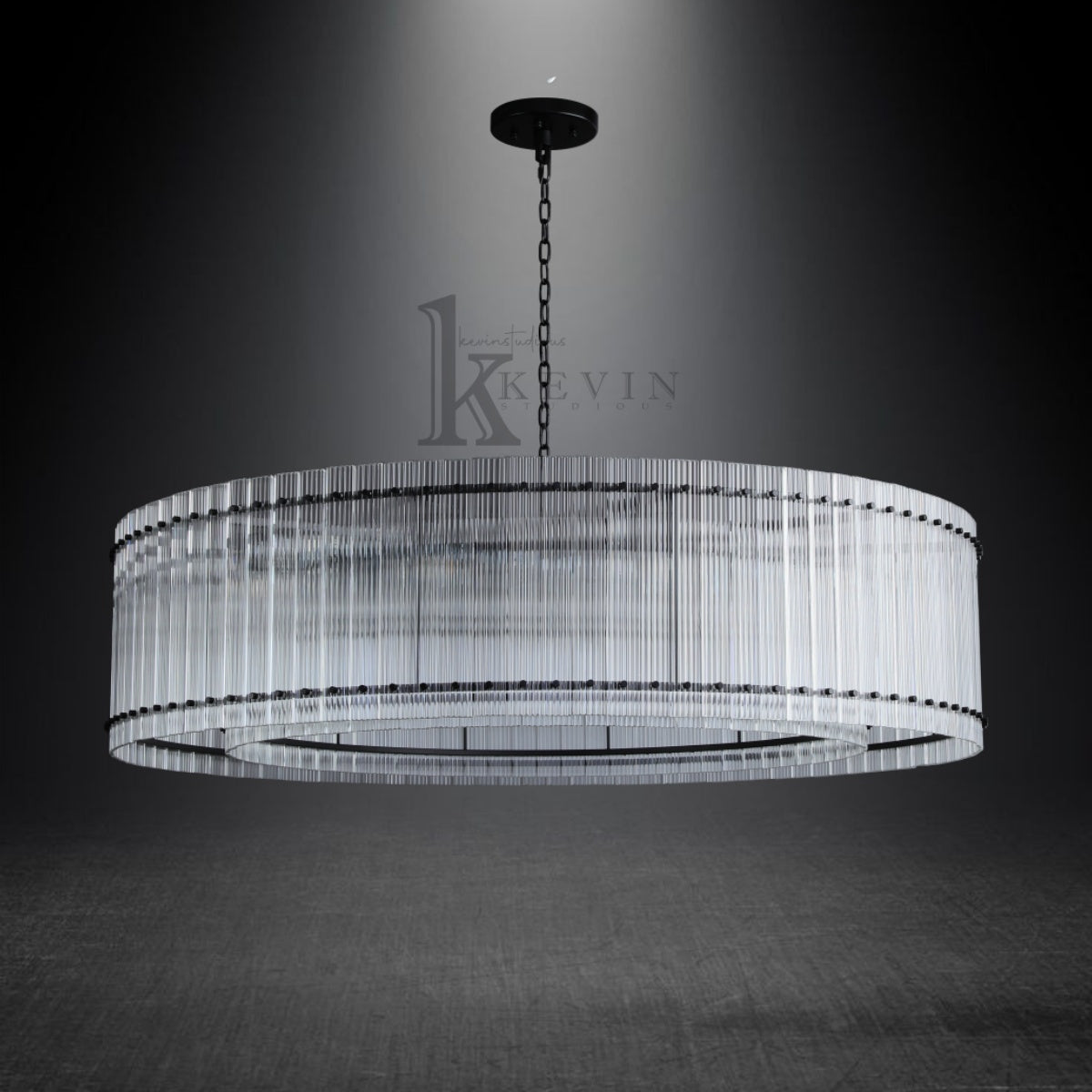 Marino Modern Glass Round Chandelier 22", 37", 48", 60"