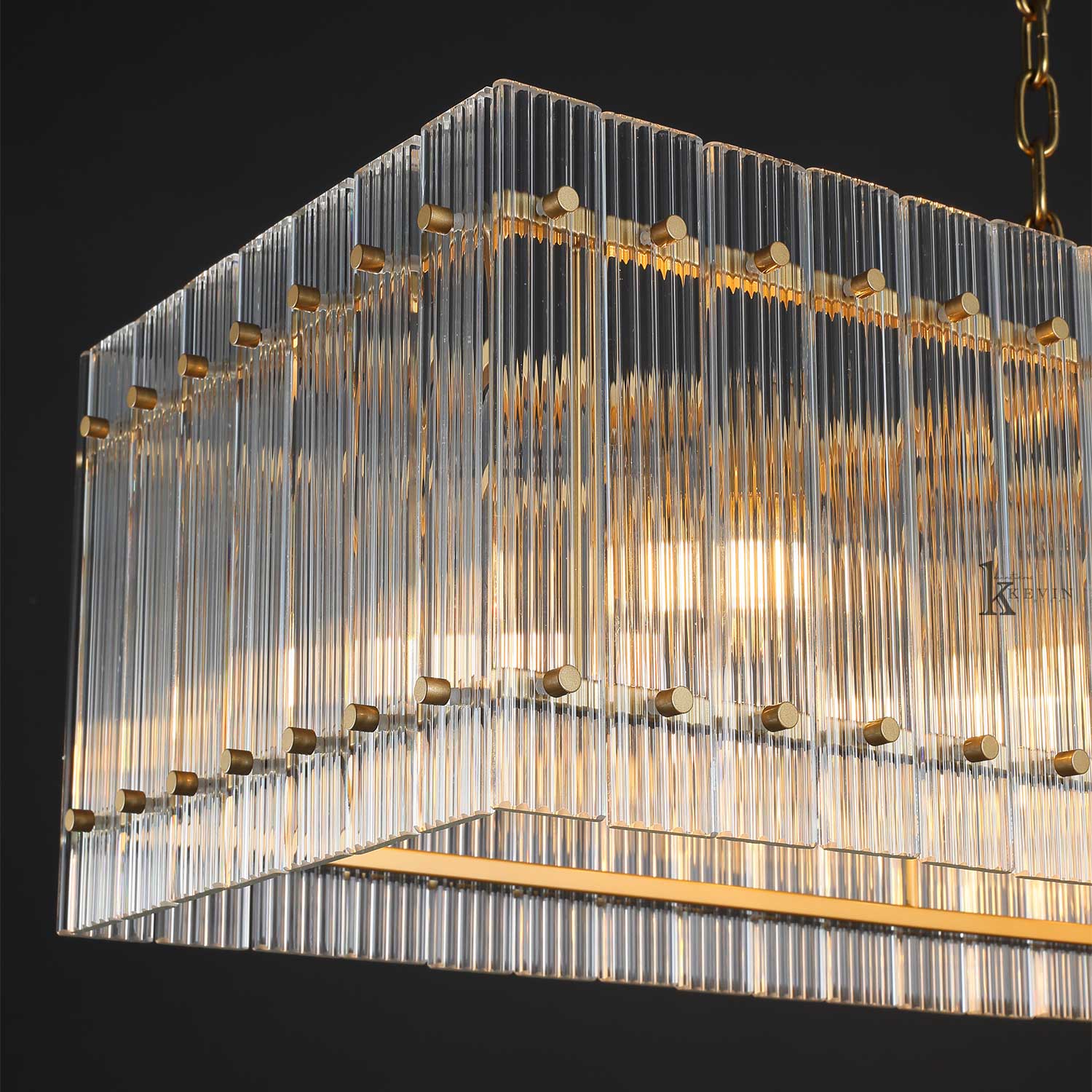 Marcus  Rectangle Chandelier