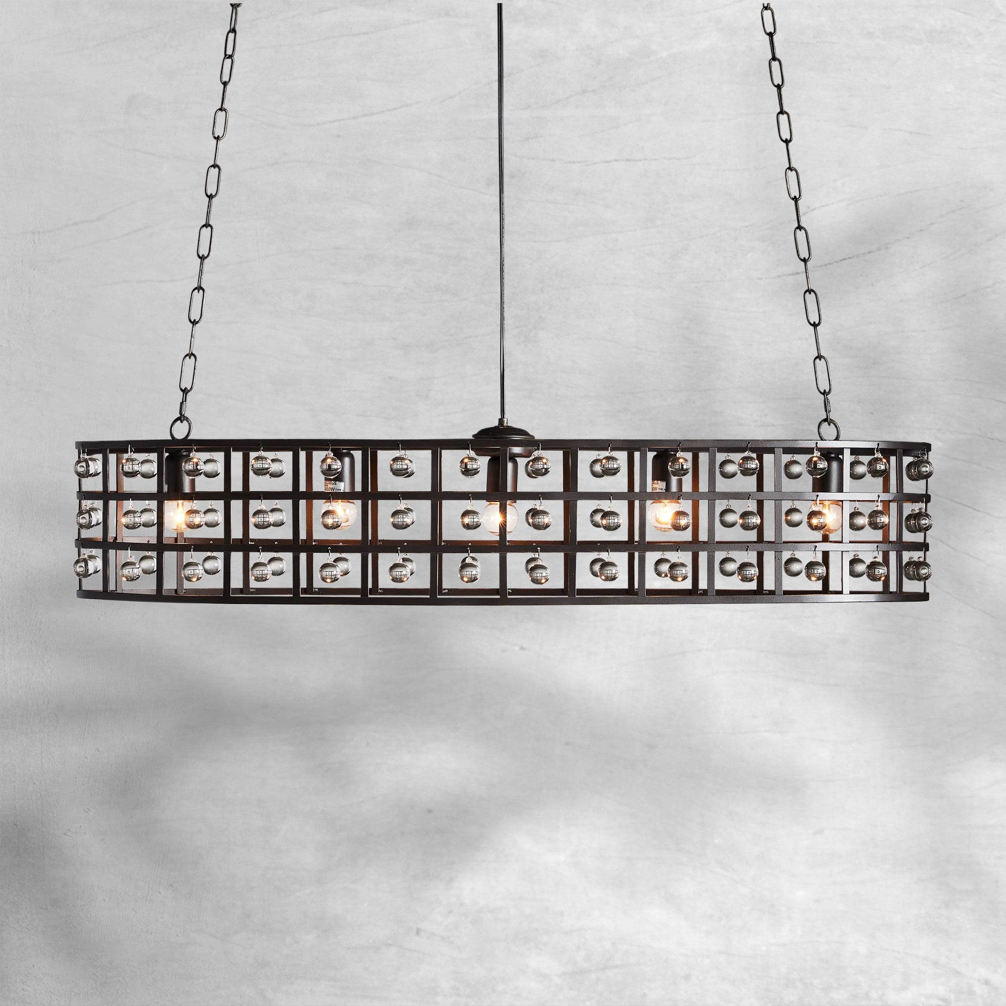 La Cage Oval Chandelier 5-Light