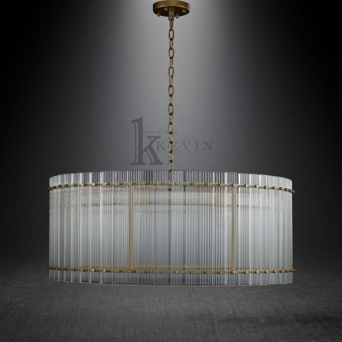 Marino Modern Glass Round Chandelier 22", 37", 48", 60"