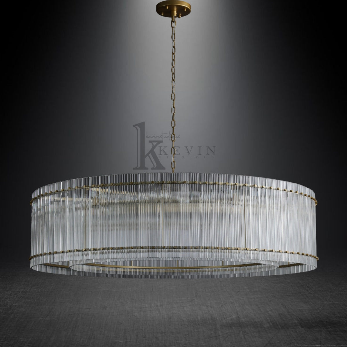 Marino Modern Glass Round Chandelier 22", 37", 48", 60"