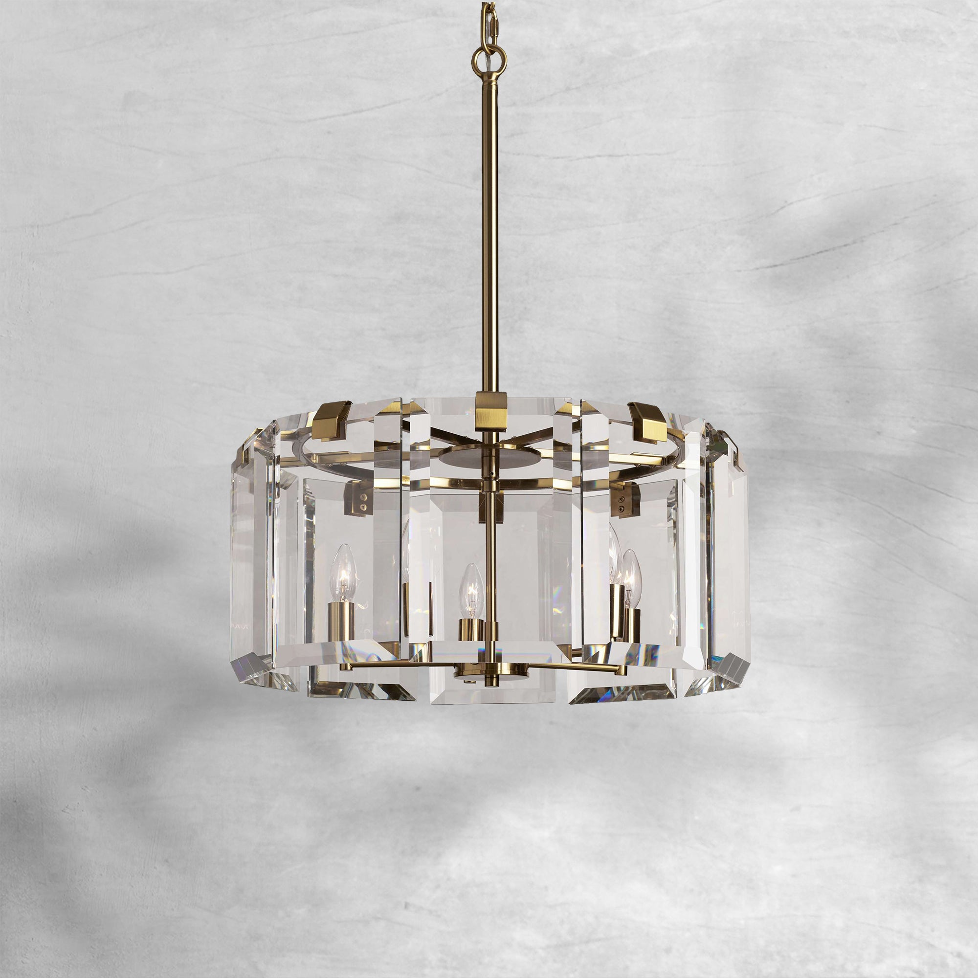 Amaya Round Chandelier 5/7 Light