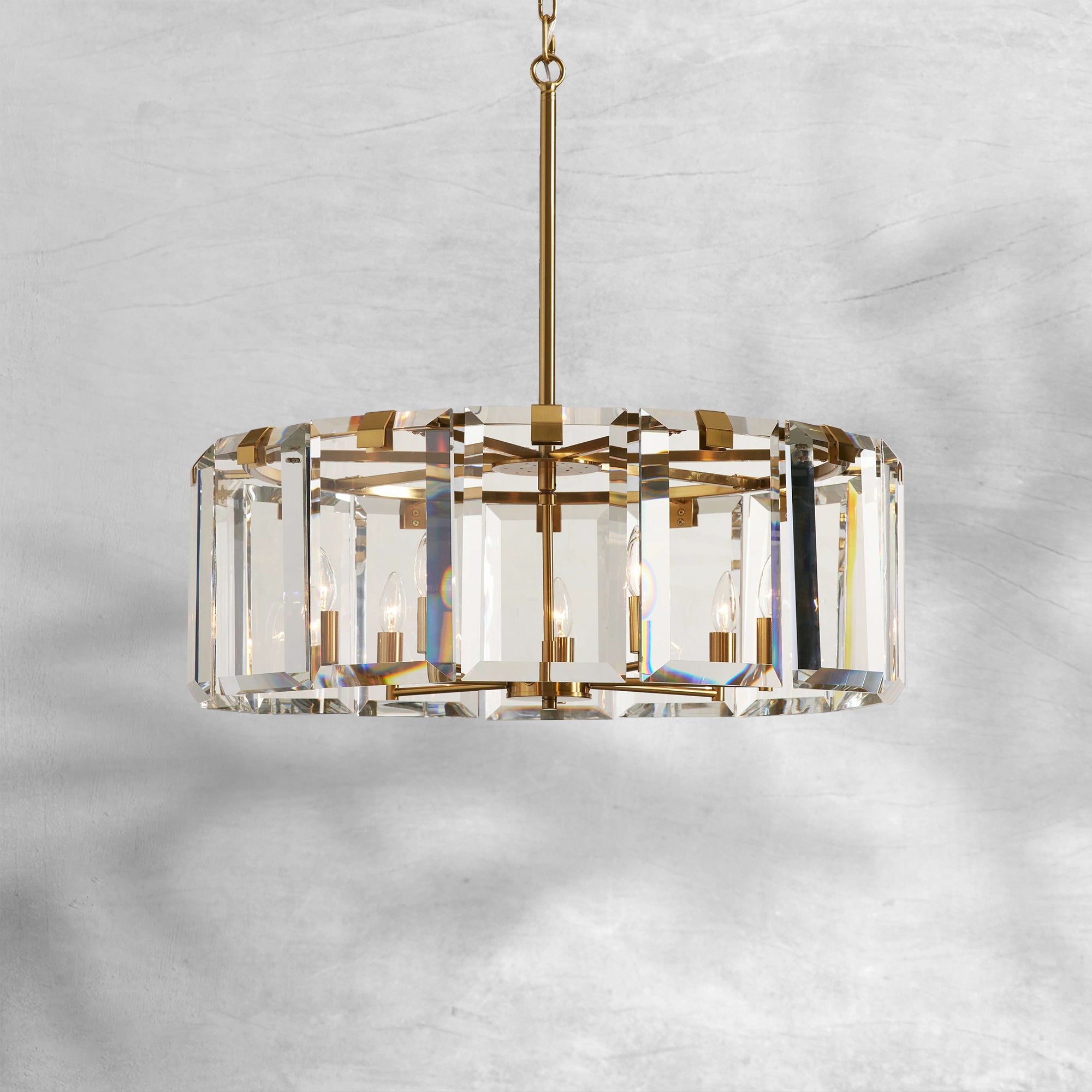 Amaya Round Chandelier 5/7 Light