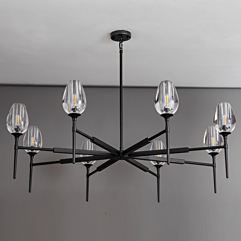 Tulipa Modern Crystal Round Chandelier 27", 42", 54"