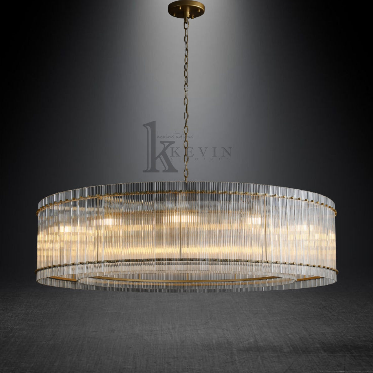 Marino Modern Glass Round Chandelier 22", 37", 48", 60"