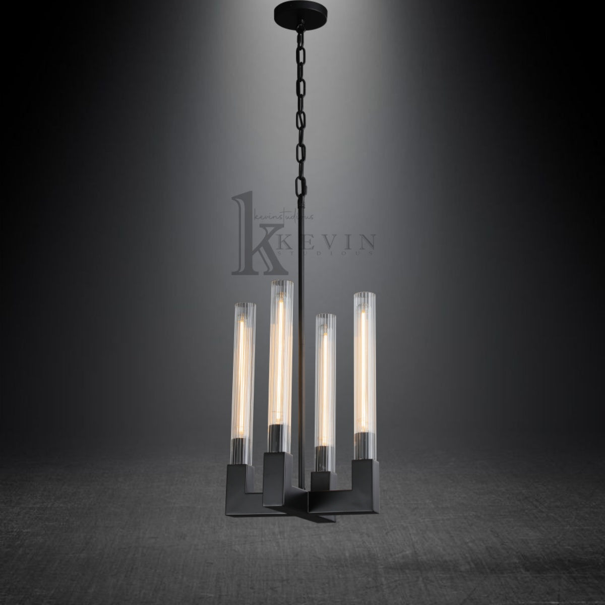 Rebecca Modern Candlestick Pendant Light 4-Light, Kitchen Island Pendant