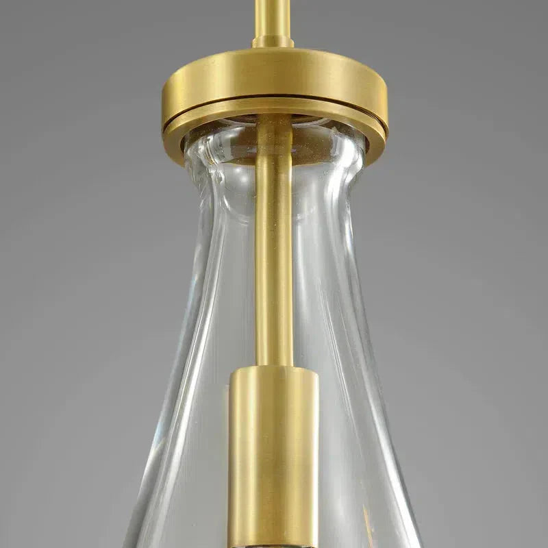 Raindrop Linear Chandelier 5-Light 36"