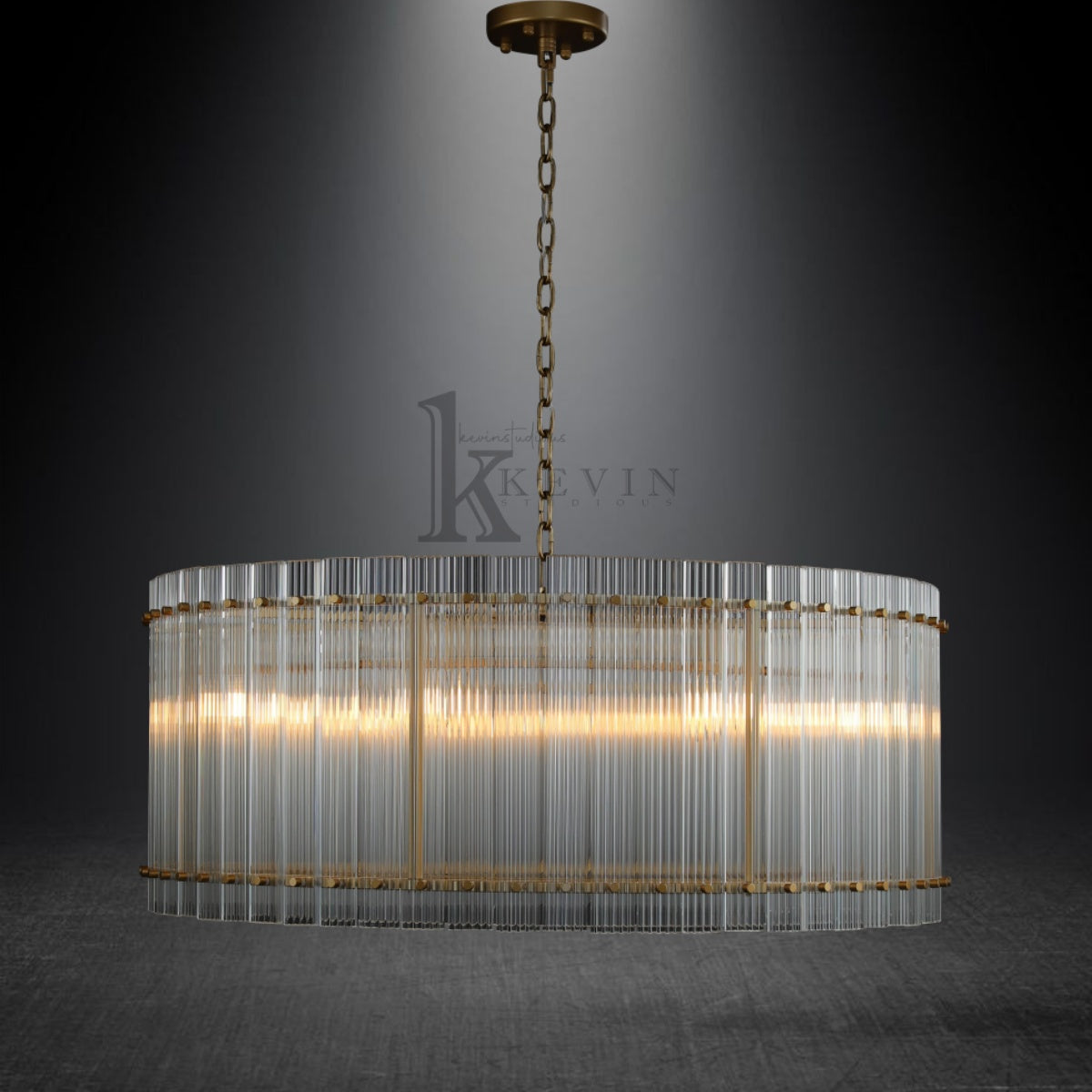 Marino Modern Glass Round Chandelier 22", 37", 48", 60"