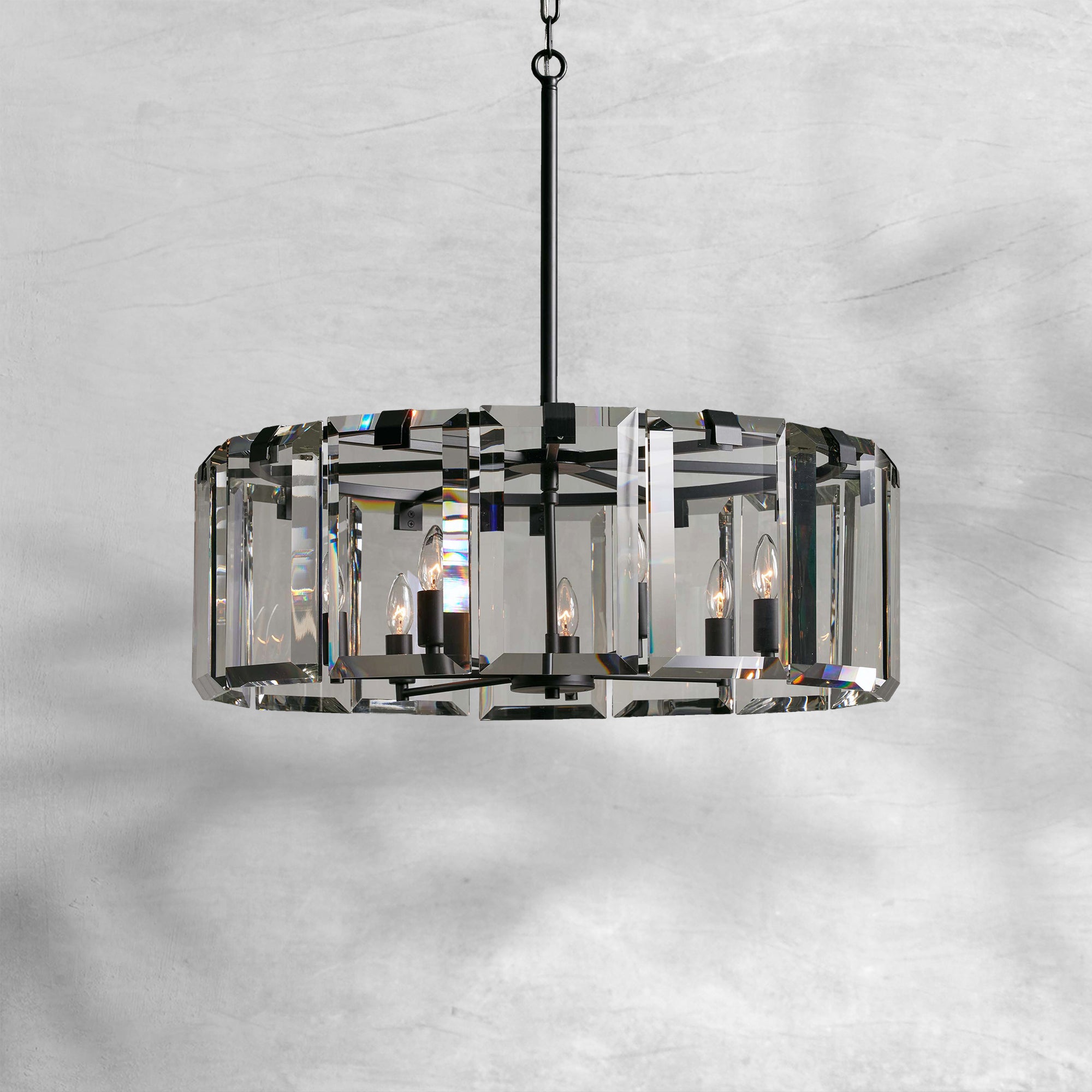 Amaya Round Chandelier 5/7 Light