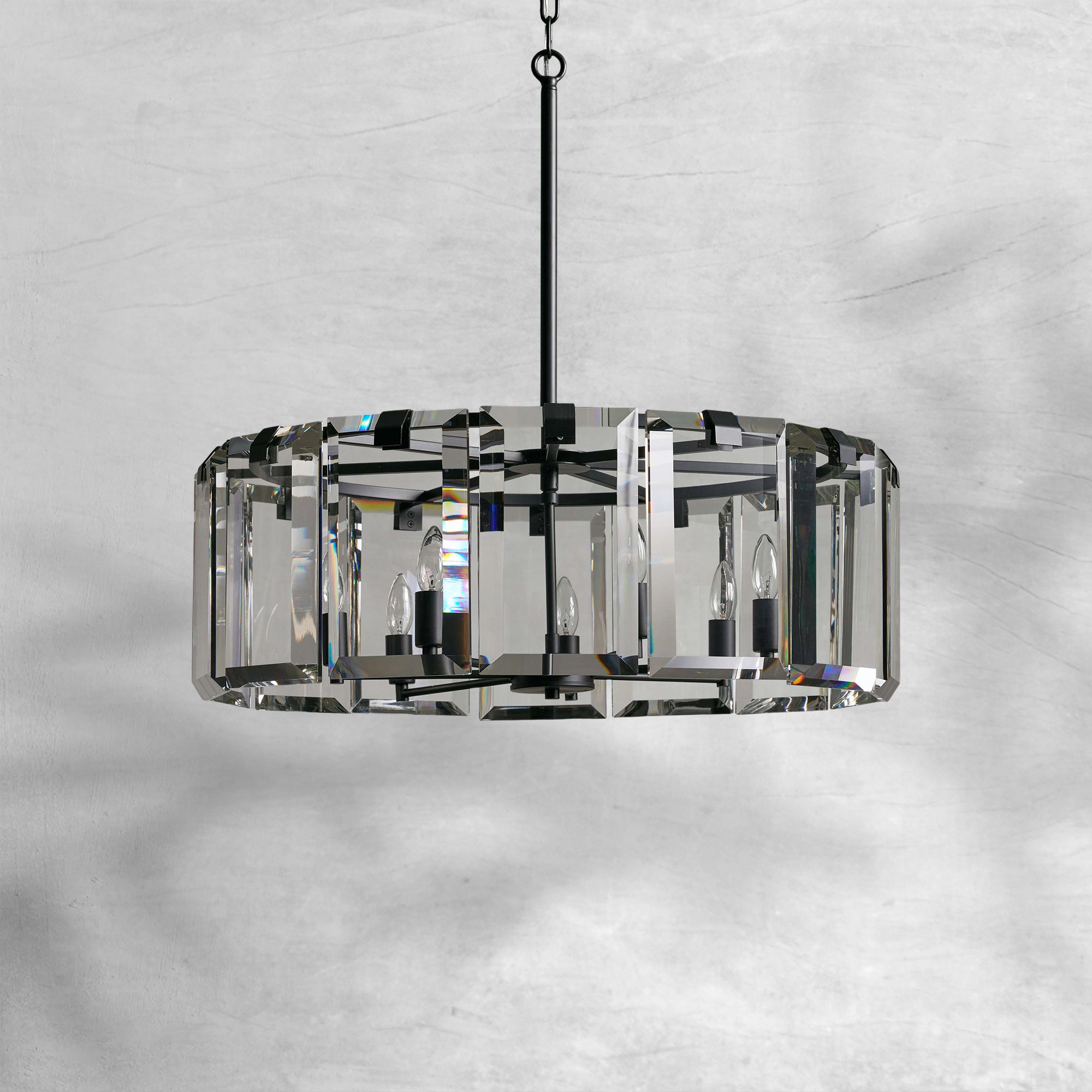 Amaya Round Chandelier 5/7 Light
