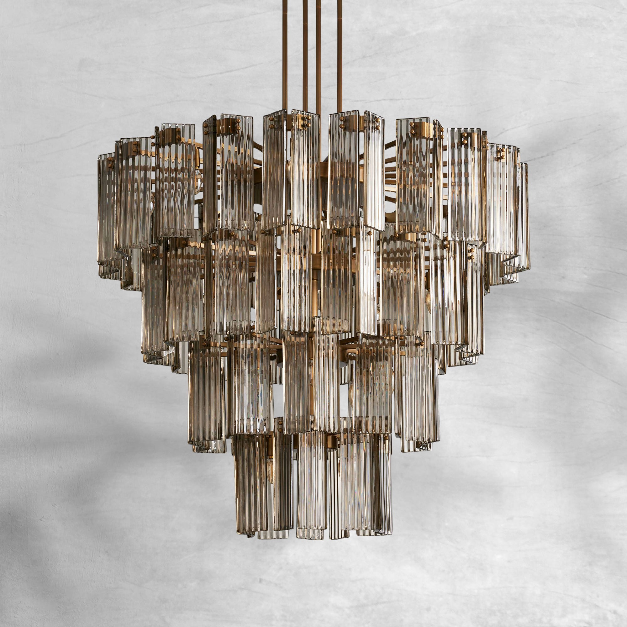 Delsie Round Chandelier 38"48"60"