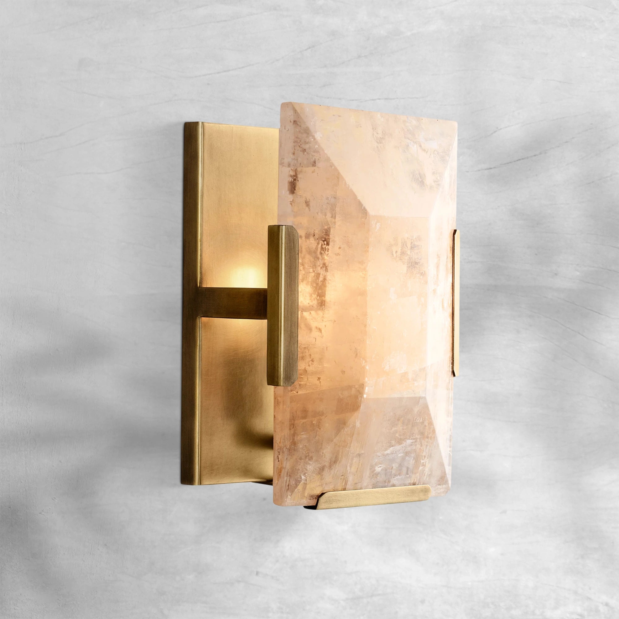 Harlew Calcite Sconce