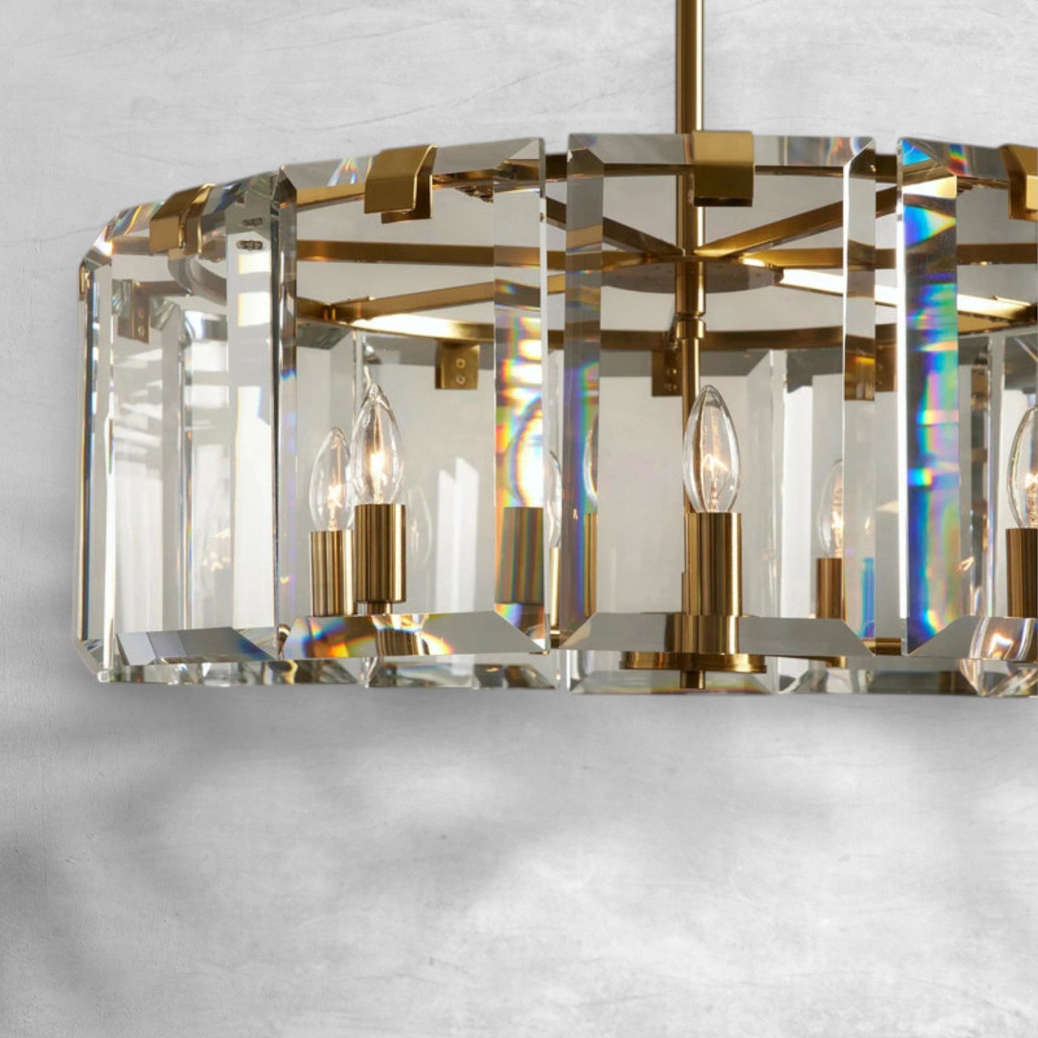 Amaya Round Chandelier 5/7 Light