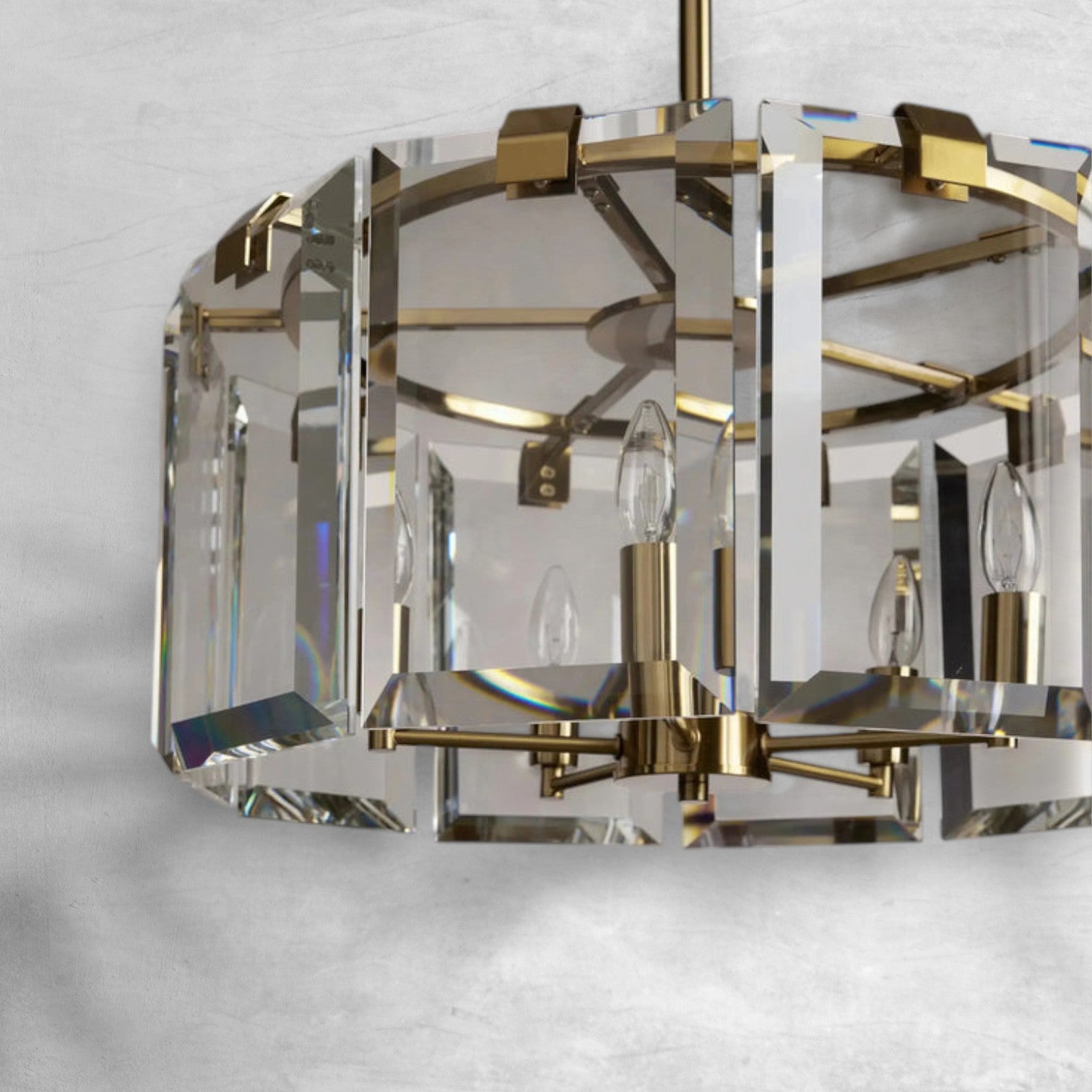 Amaya Round Chandelier 5/7 Light