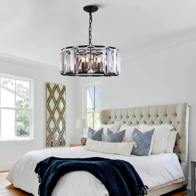 Amaya Round Chandelier Lighting Kevin Studio Inc   