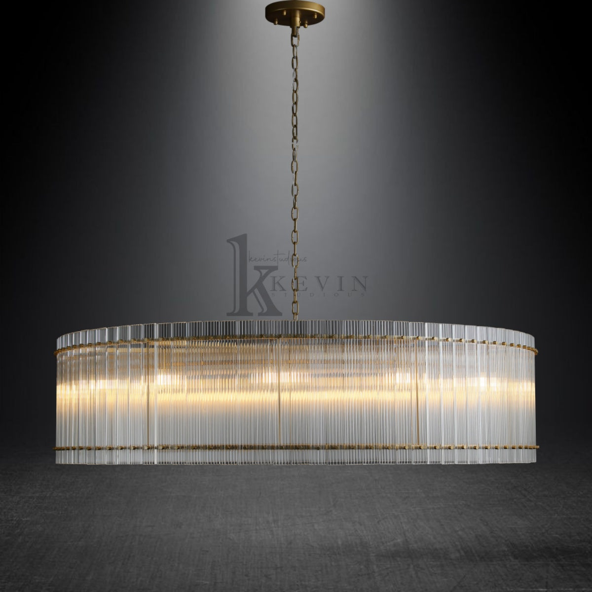 Marino Modern Glass Round Chandelier 22", 37", 48", 60"