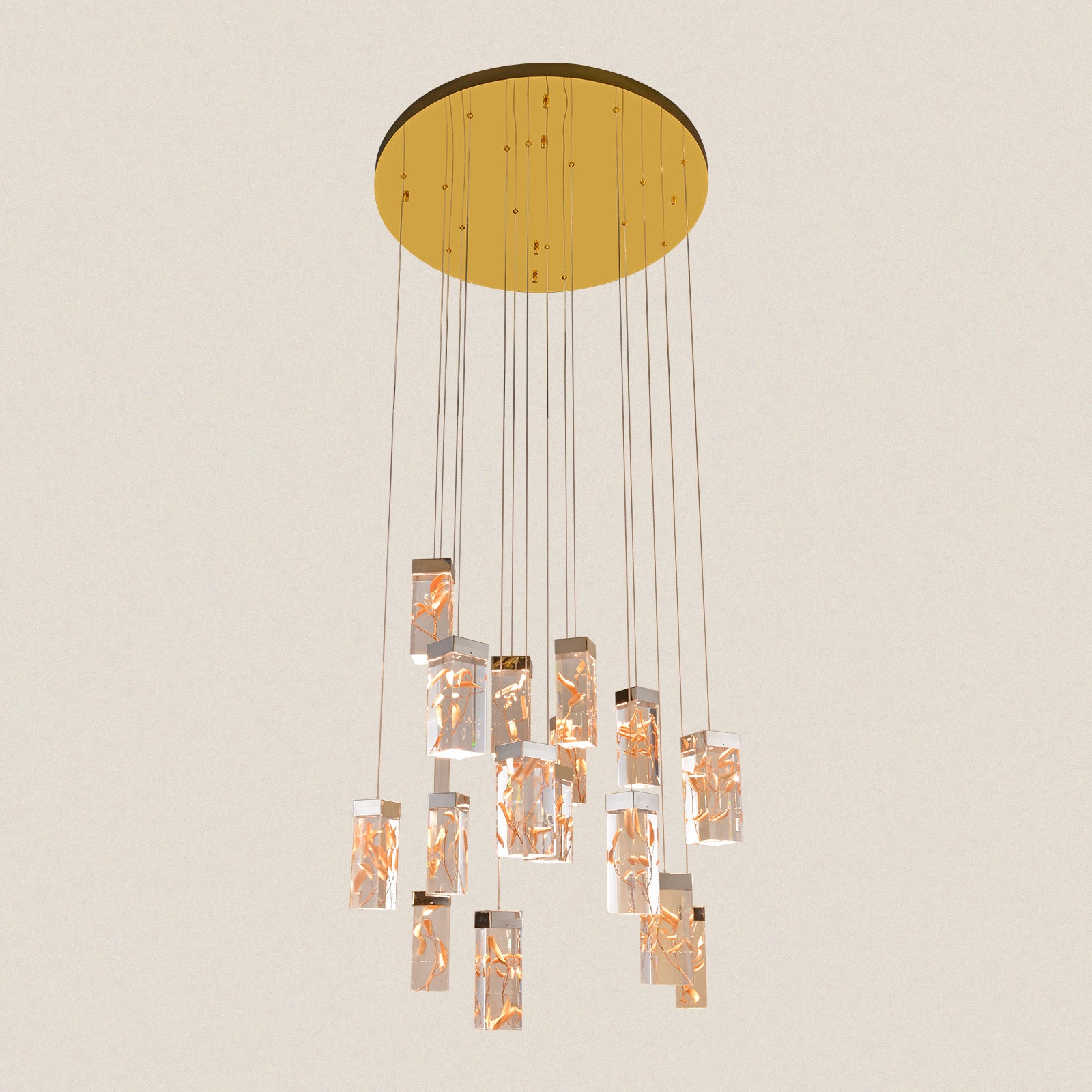 Modern Luxury Multi-Light Crystal Chandelier