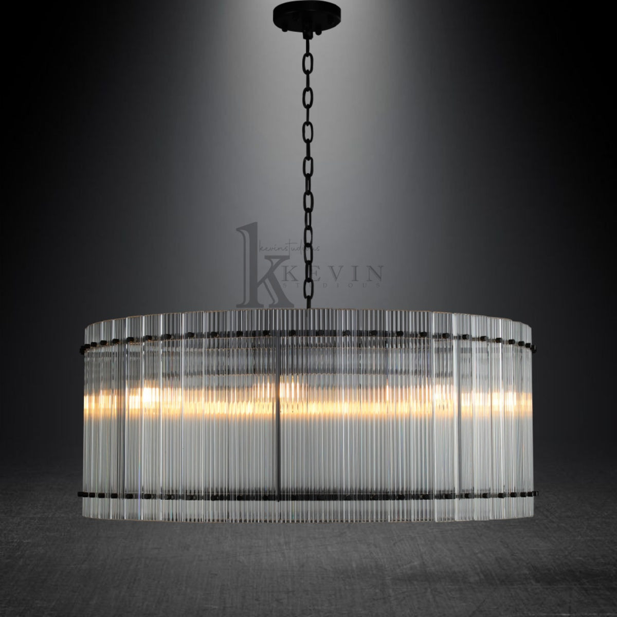 Marino Modern Glass Round Chandelier 22", 37", 48", 60"