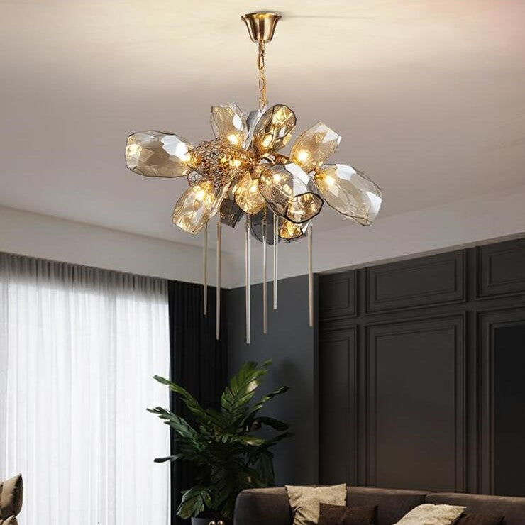 Contemporary Artistic Creative Glass Chandelier for Dining Table Chandeliers Kevinstudiolives   