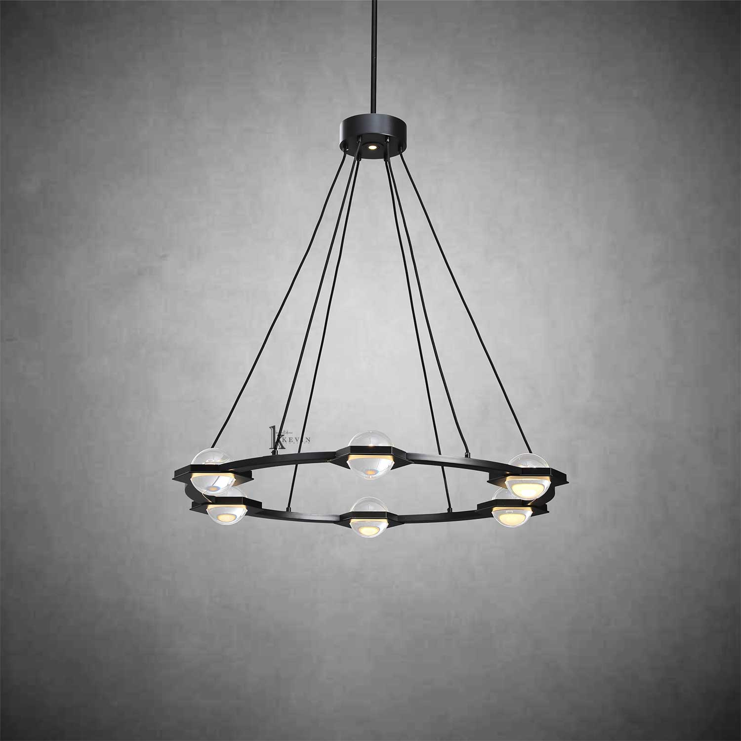 Eclarae Round Chandelier