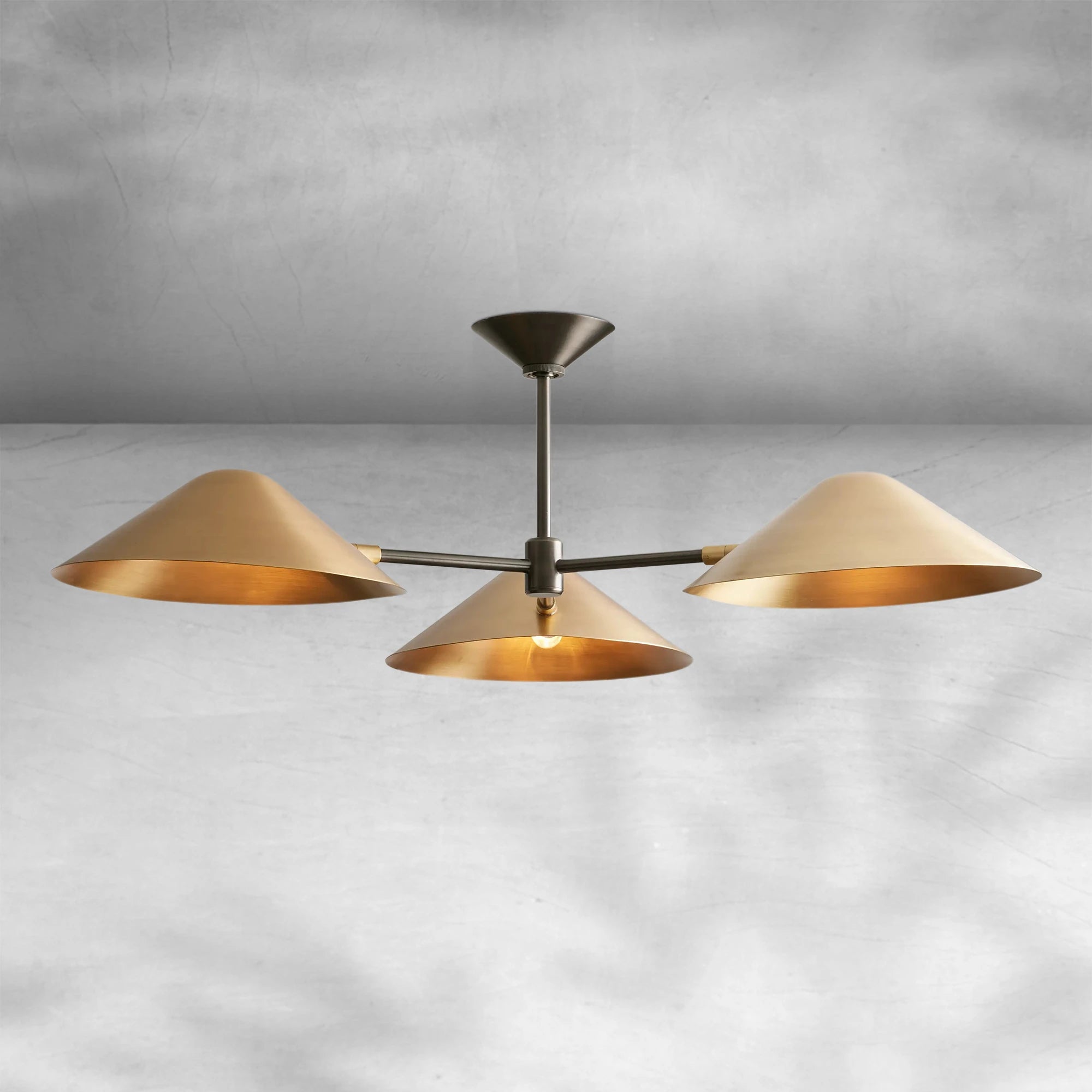 Simms 3-Light Flush Mount