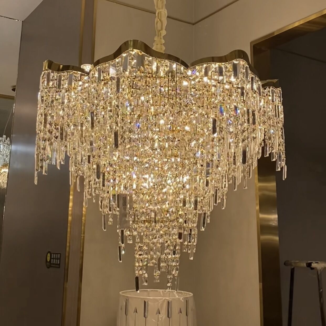 Crystal Chandelier For Living Room/Bedroom Chandeliers Kevinstudiolives   