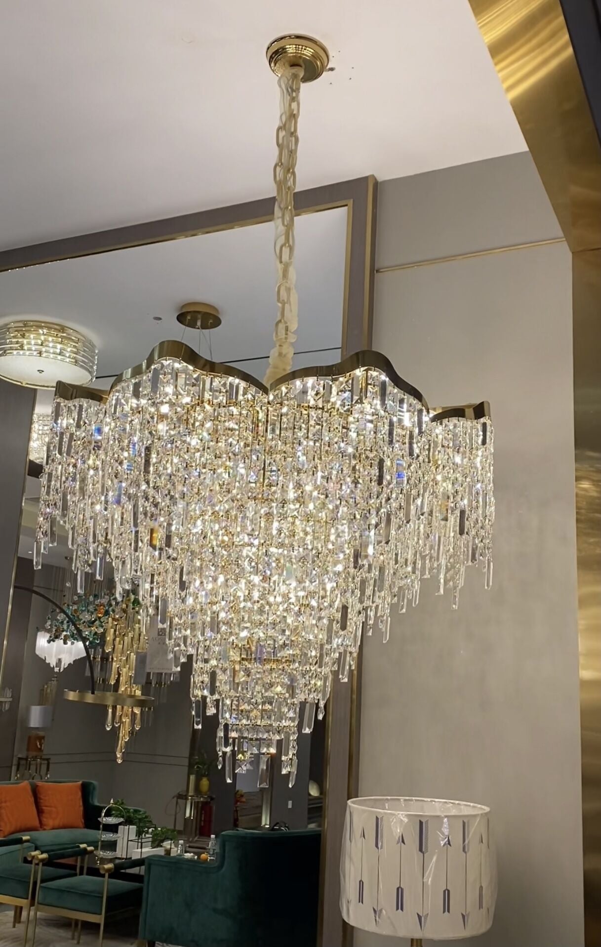 Crystal Chandelier For Living Room/Bedroom Chandeliers Kevinstudiolives   