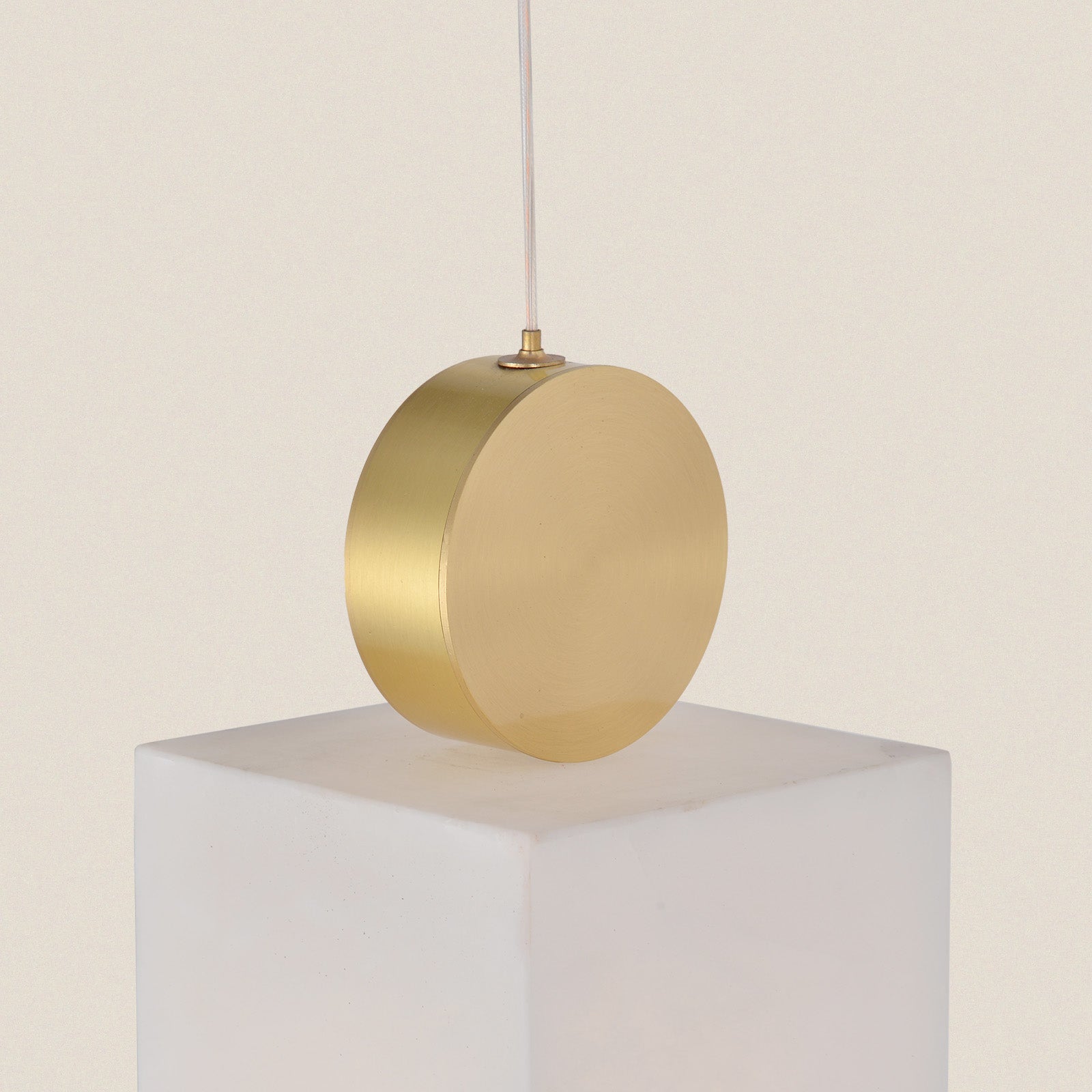 Modern Cube Alabaster Pendant Light