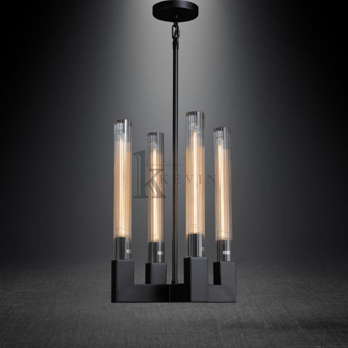 Rebecca Modern Candlestick Pendant Light 4-Light, Kitchen Island Pendant