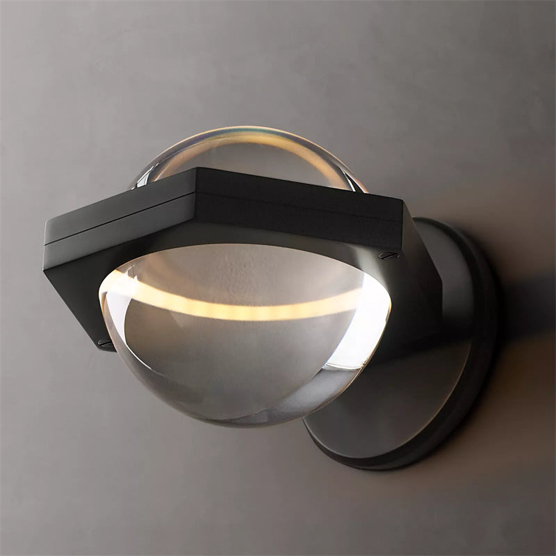 Rodie Planet Wall Sconce for Hallway, Room Wall Sconce Kevin Studio Black  