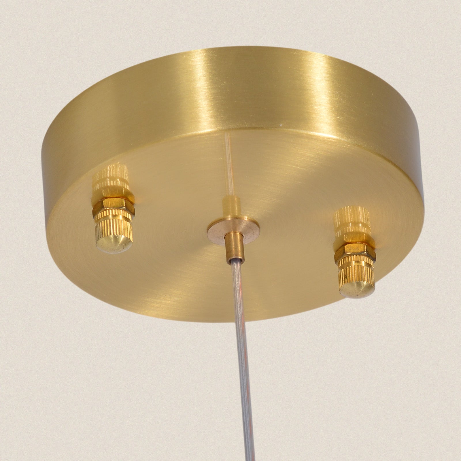 Modern Alabaster Cylinder Pendant Light