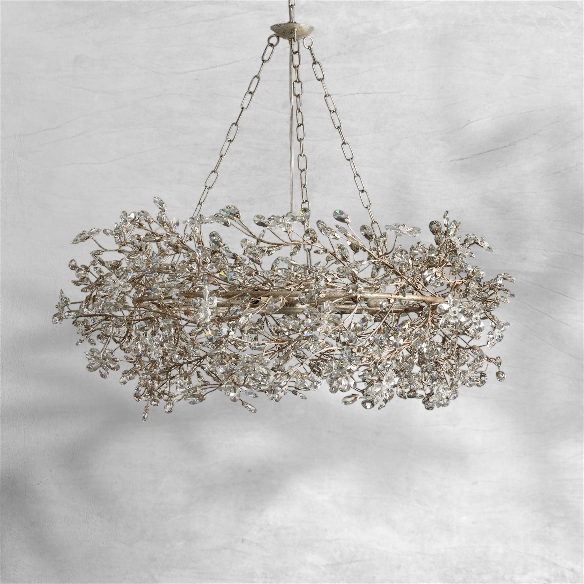 Fiore Crown Chandelier 39"48"60"