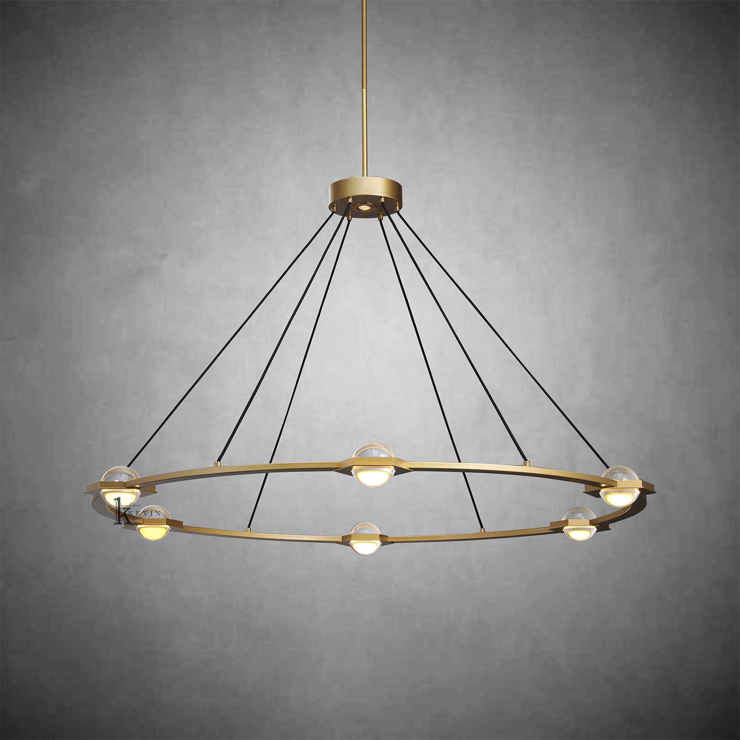 Eclarae Round Chandelier