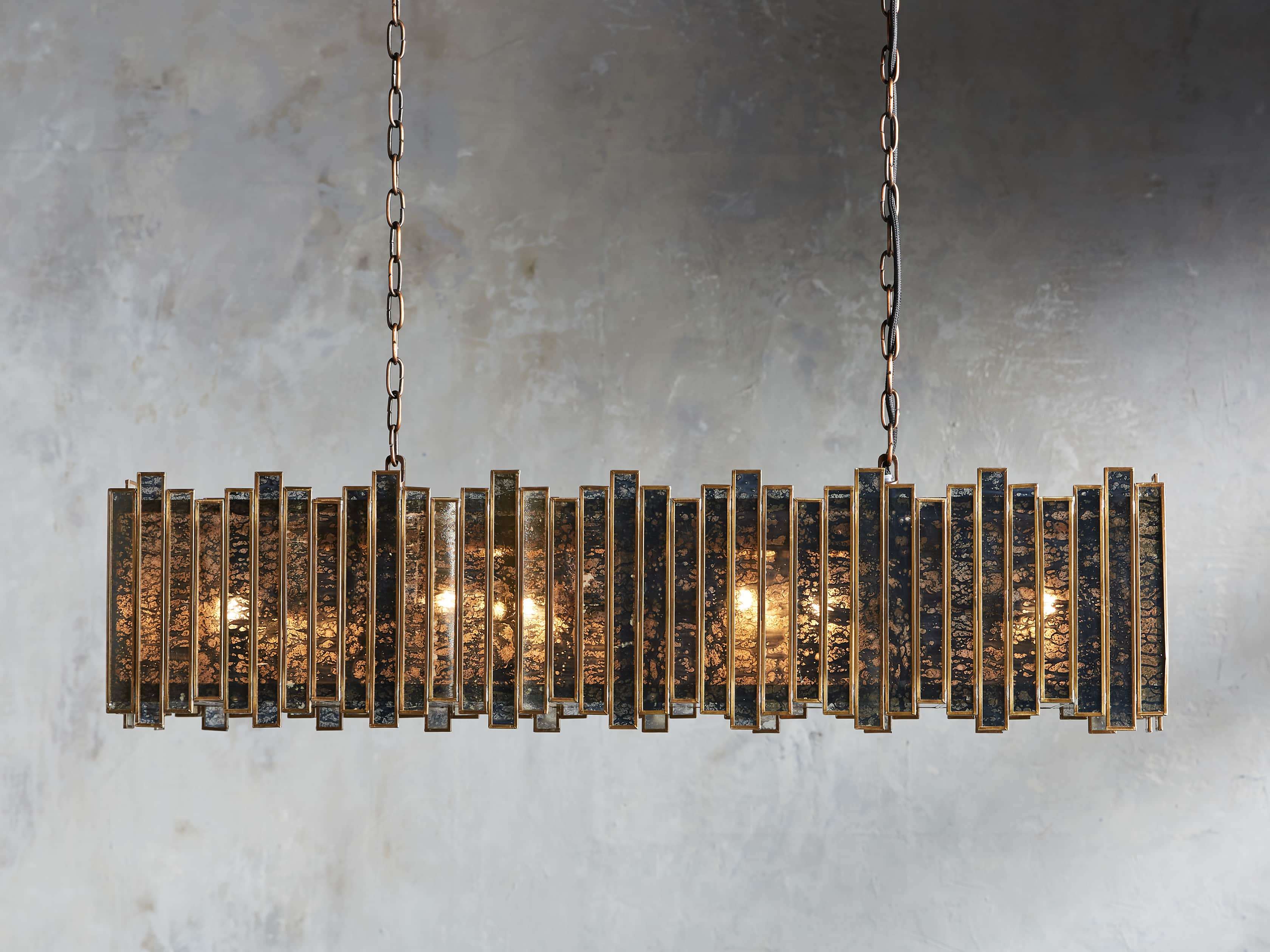 Laila Rectangular Chandelier 37" 49" 70"