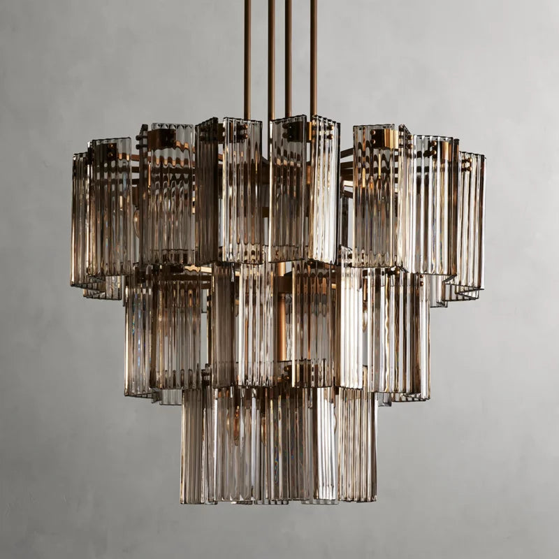 Delsie 38" Round Chandelier  Kevin Studio   