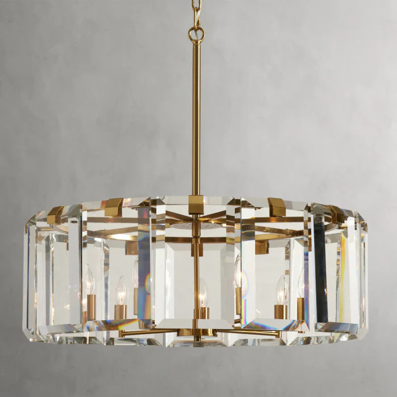 Amaya Round Chandelier Lighting Kevin Studio Inc   