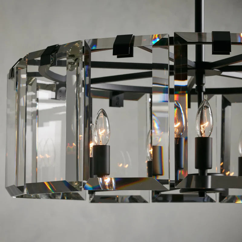 Amaya Round Chandelier Lighting Kevin Studio Inc   