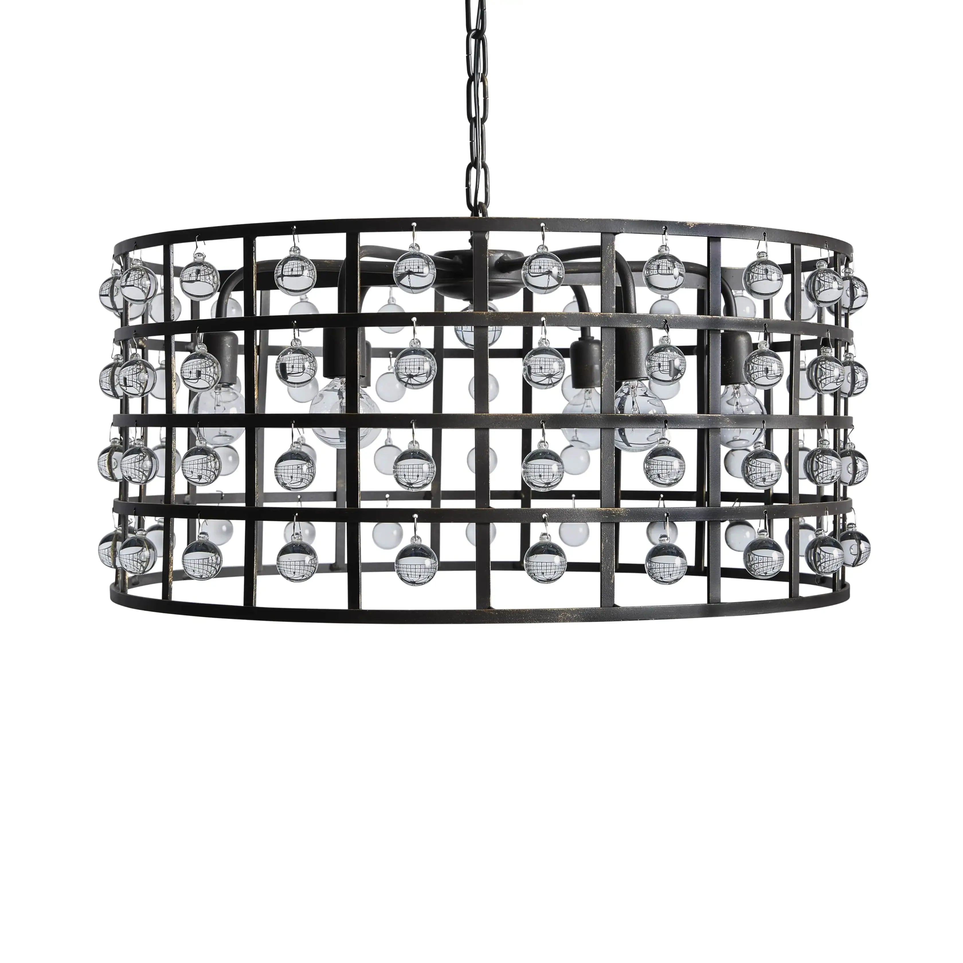 Moder Cage Rectangular Chandelier Chandelier Kevin Studio Inc   